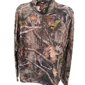 SHE Outdoor Fleece Quarter-Zip Pullover‎ women's hunting outdoor apparel size XL